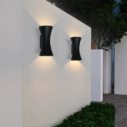 StormCraft - Lampada da parete impermeabile in alluminio