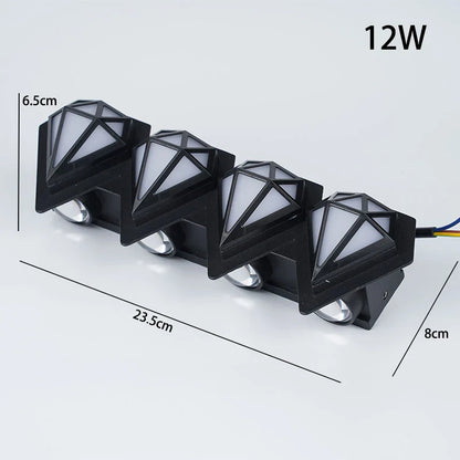 HydroBright - Lampade da parete impermeabili per esterni