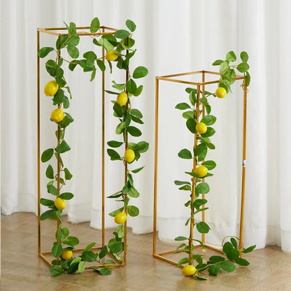 GoldenCitrus - Ghirlanda di limoni artificiali