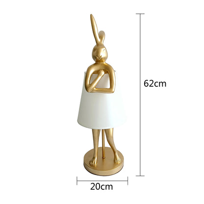 BunnyGlow - Lampade a forma di coniglio in resina