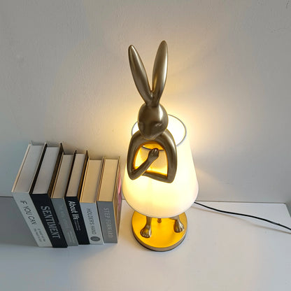 BunnyGlow - Lampade a forma di coniglio in resina