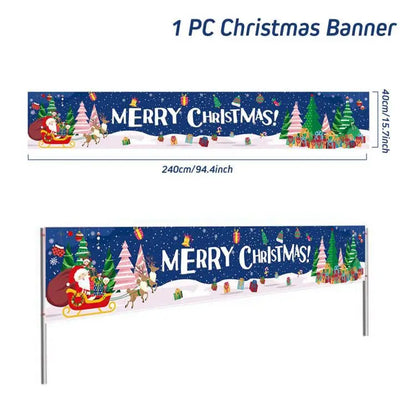 BannerGreetings | Bandiera natalizia per esterni