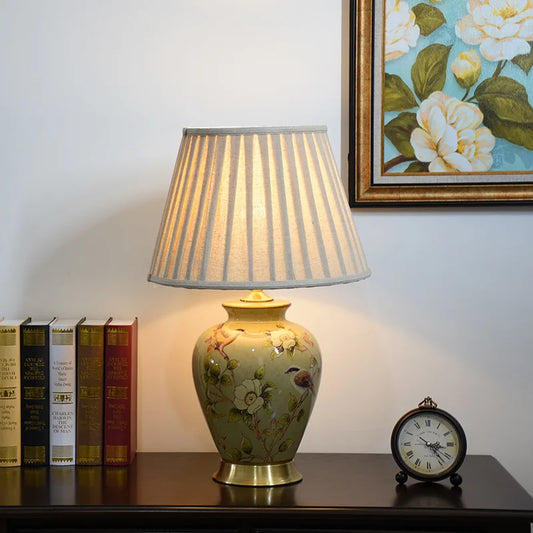 FloralBird | Lampada da tavolo a forma di uccello in ceramica