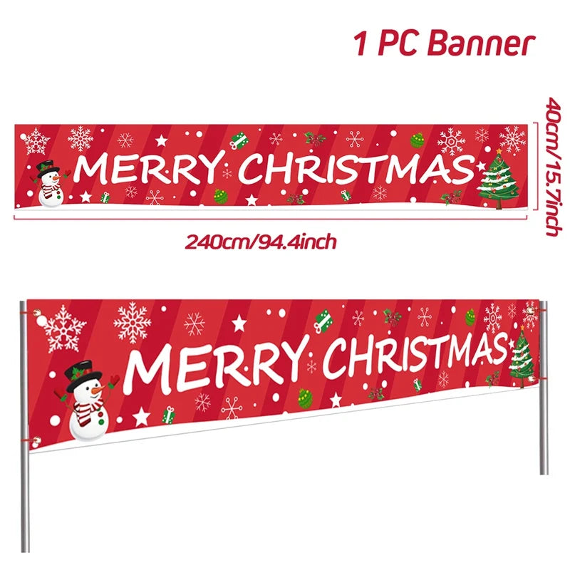 BannerGreetings | Bandiera natalizia per esterni