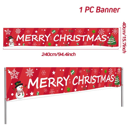 BannerGreetings | Bandiera natalizia per esterni