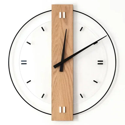 SilentOak | Orologio da parete in legno silenzioso