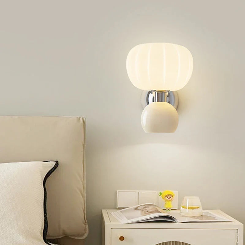 Applique LED moderne a forma di zucca