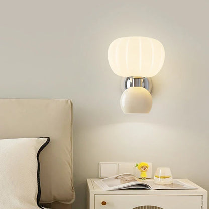 Applique LED moderne a forma di zucca