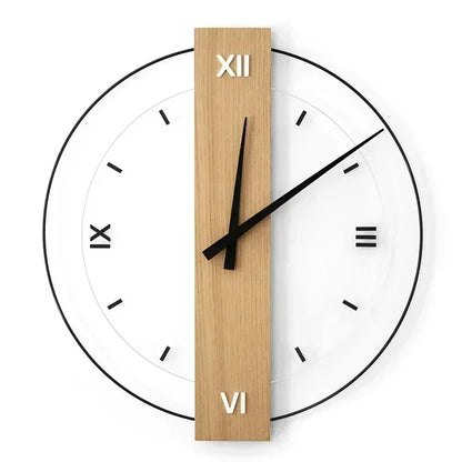 SilentOak | Orologio da parete in legno silenzioso