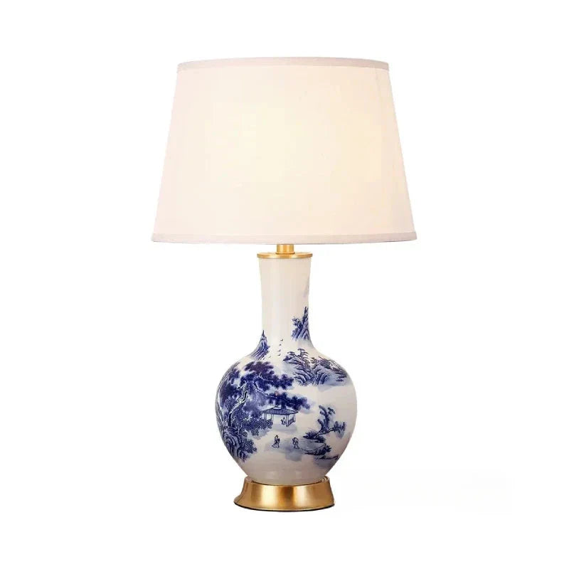 TraditionalCharm | Lampada da tavolo Chinoiserie