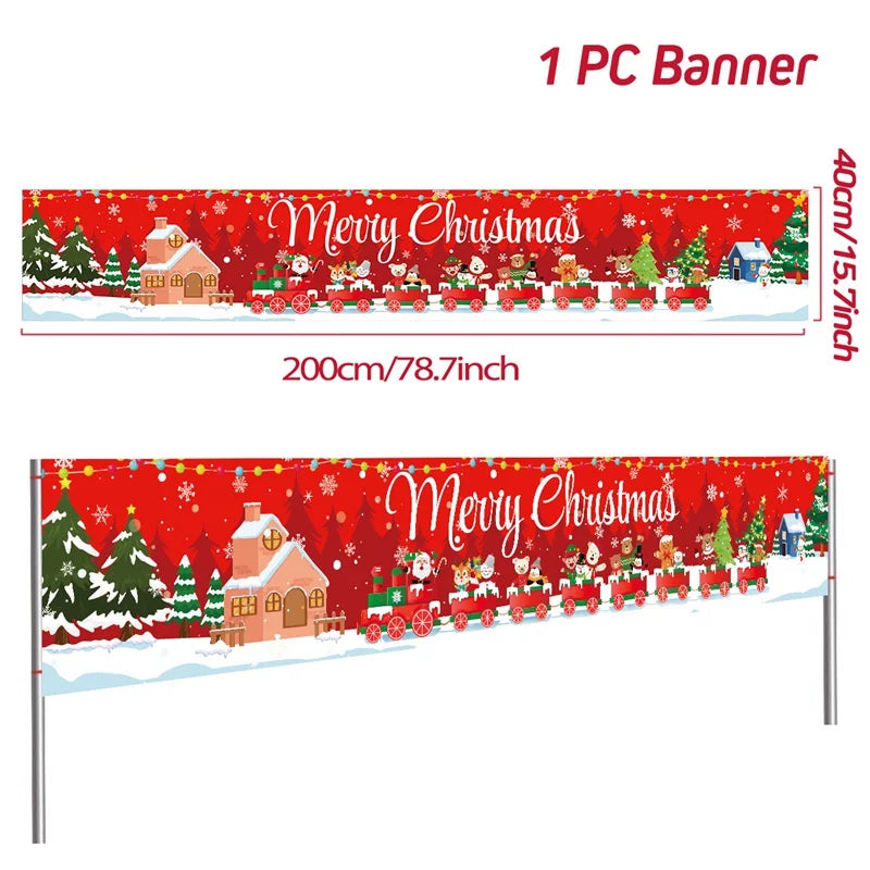 BannerGreetings | Bandiera natalizia per esterni