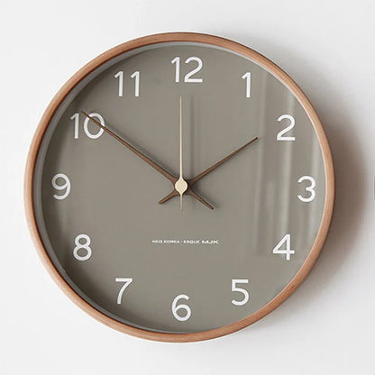 TranscendTime | Orologio da parete in legno e vetro