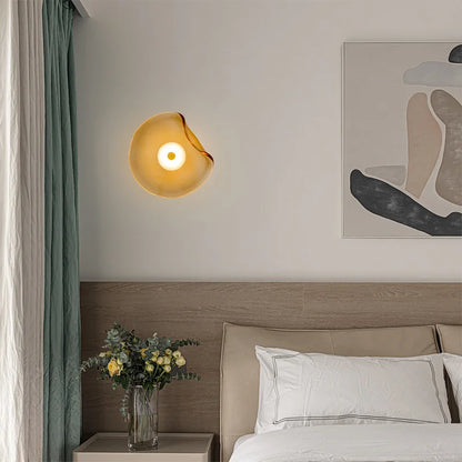 Applique minimalista in vetro nordico