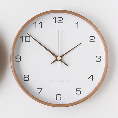 TranscendTime | Orologio da parete in legno e vetro
