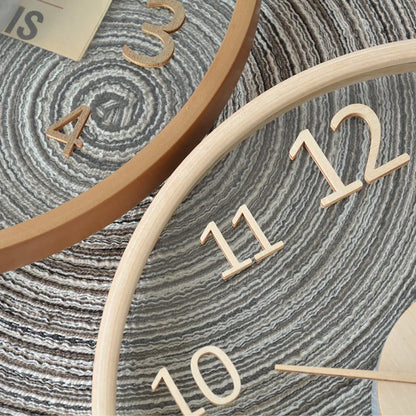ClarityTime | Orologio da parete in vetro trasparente