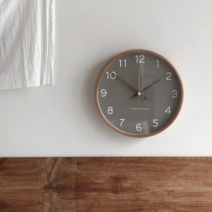 TranscendTime | Orologio da parete in legno e vetro