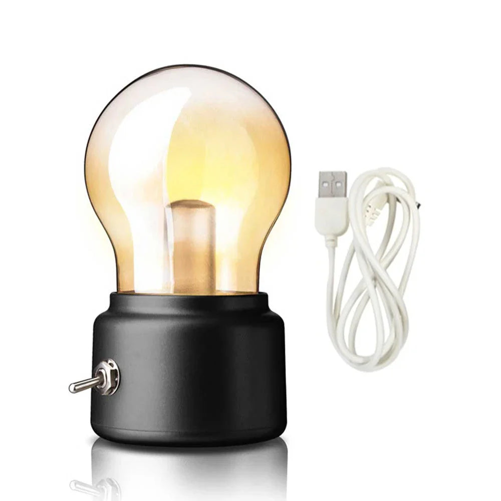 EliteLight | Lampadina retro USB ricaricabile