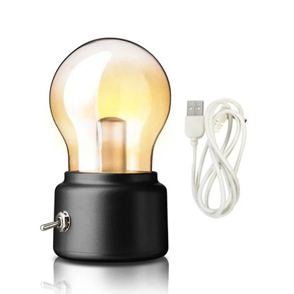 EliteLight | Lampadina retro USB ricaricabile