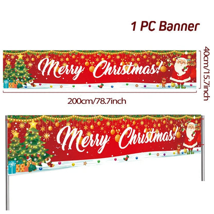 BannerGreetings | Bandiera natalizia per esterni