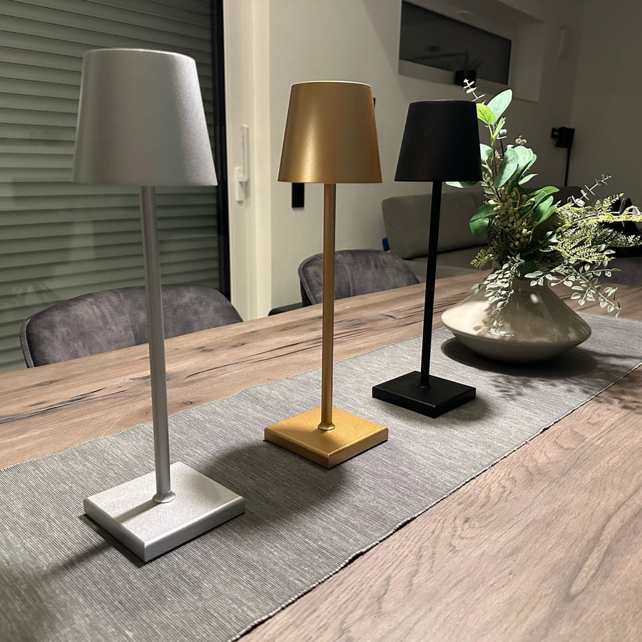 AuraLamp - Lampada a batteria minimalista