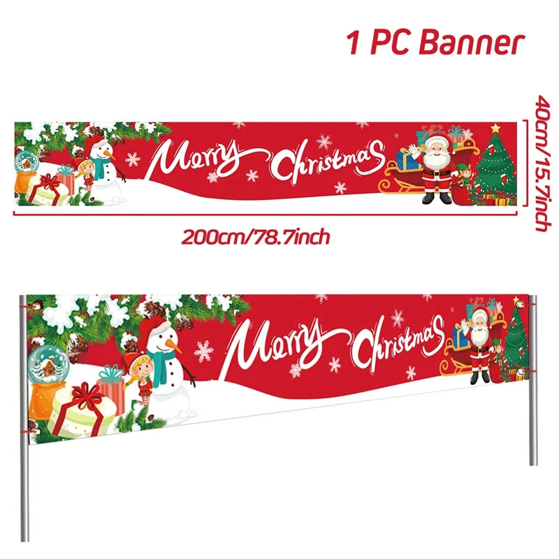 BannerGreetings | Bandiera natalizia per esterni