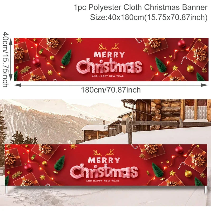 BannerGreetings | Bandiera natalizia per esterni