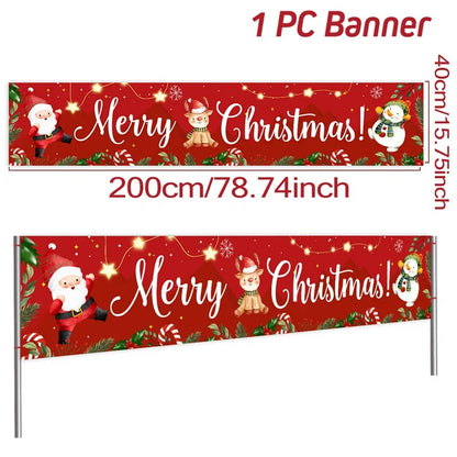 BannerGreetings | Bandiera natalizia per esterni
