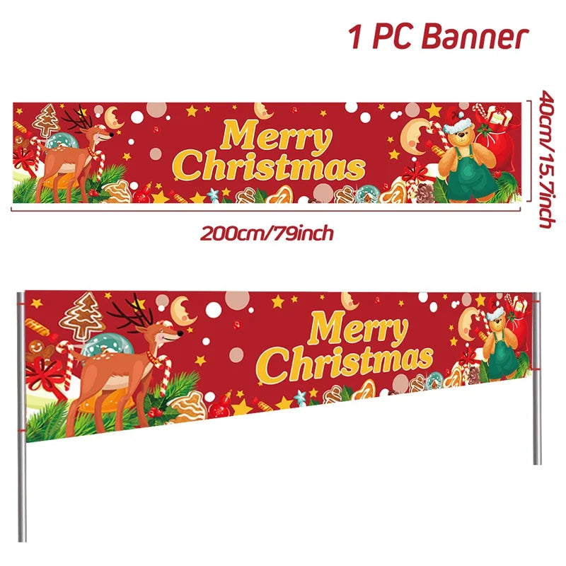 BannerGreetings | Bandiera natalizia per esterni