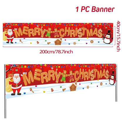 BannerGreetings | Bandiera natalizia per esterni