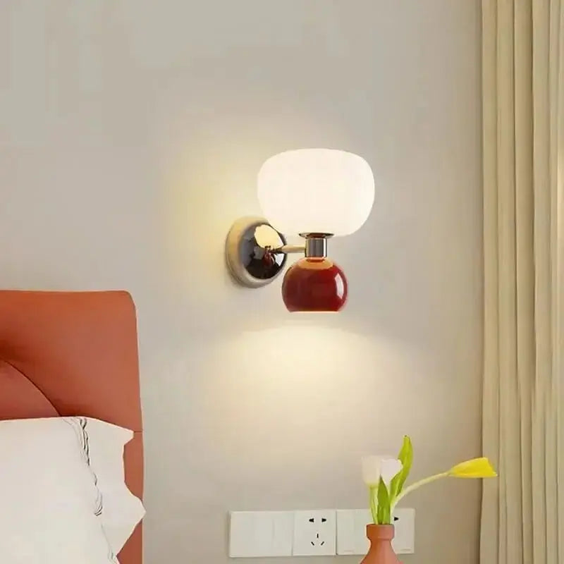 Applique LED moderne a forma di zucca