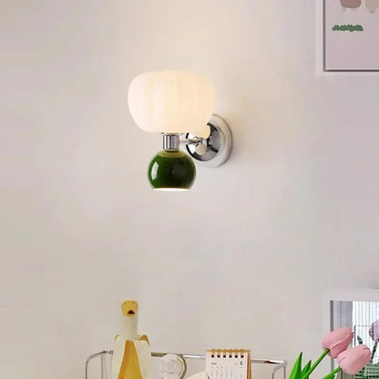 Applique LED moderne a forma di zucca