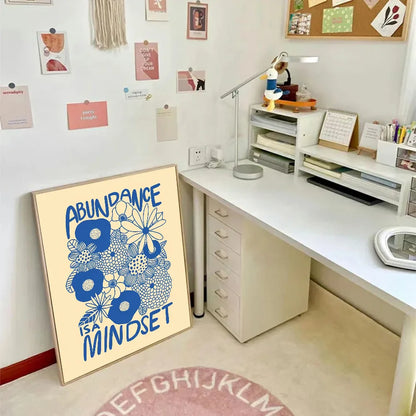 AzureContours | Poster astratti sul tema del blu