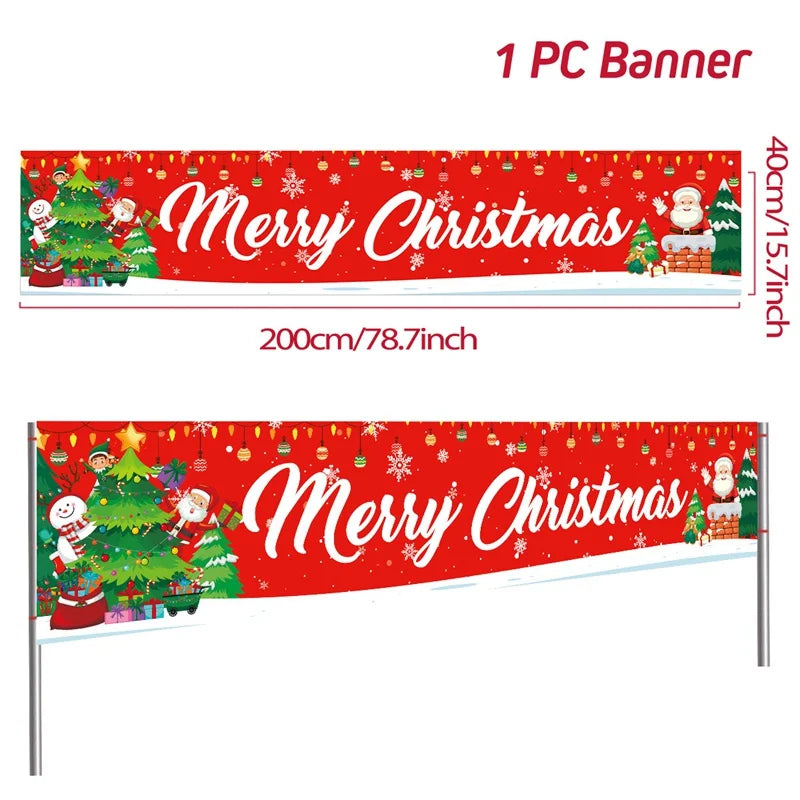 BannerGreetings | Bandiera natalizia per esterni
