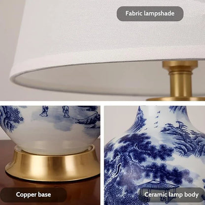 TraditionalCharm | Lampada da tavolo Chinoiserie
