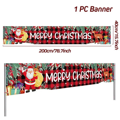 BannerGreetings | Bandiera natalizia per esterni