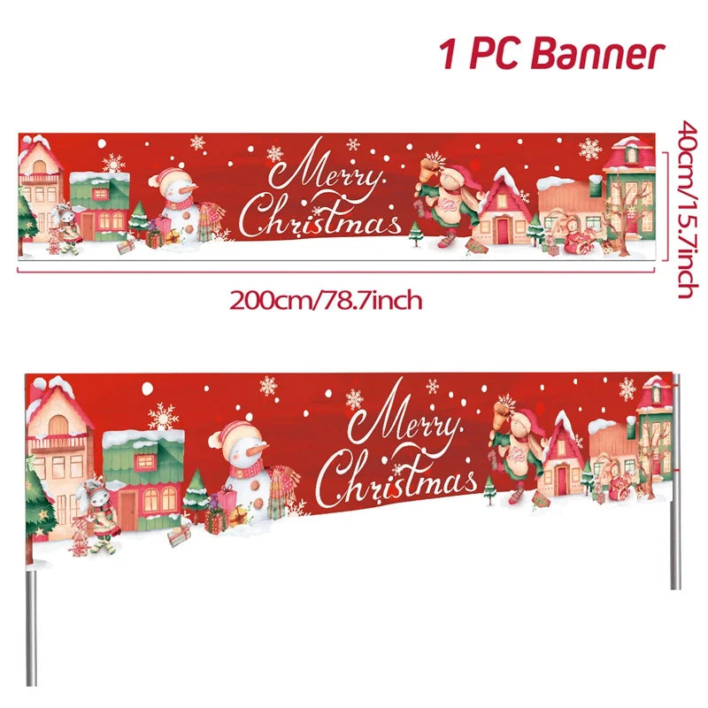 BannerGreetings | Bandiera natalizia per esterni