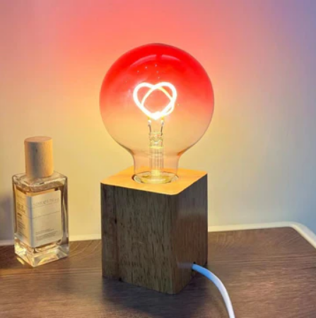PinkPulse | Lampadina rosa con sfumatura di colore