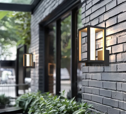 Luce da esterno moderna e luminosa