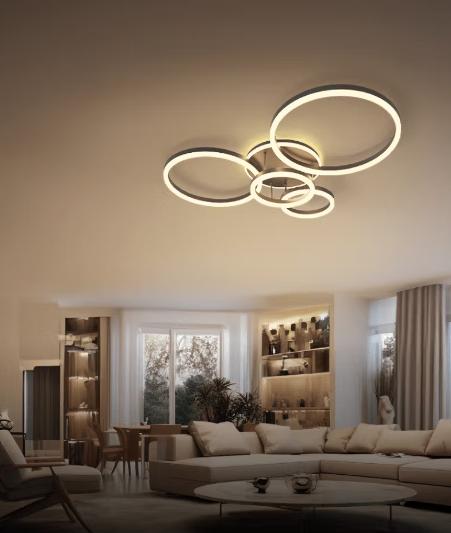Chloe - elegante lampada da soffitto