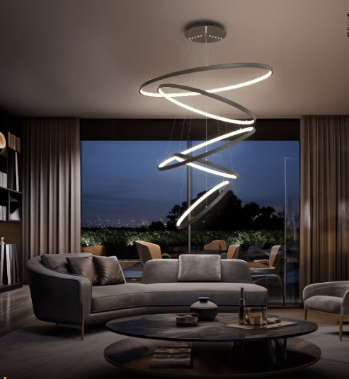 Lampadario a sospensione moderno Janet