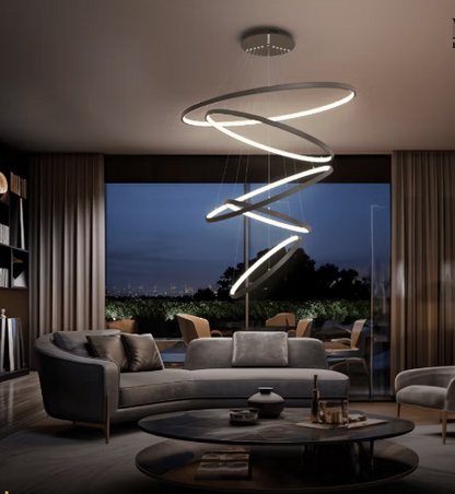 Lampadario a sospensione moderno Janet