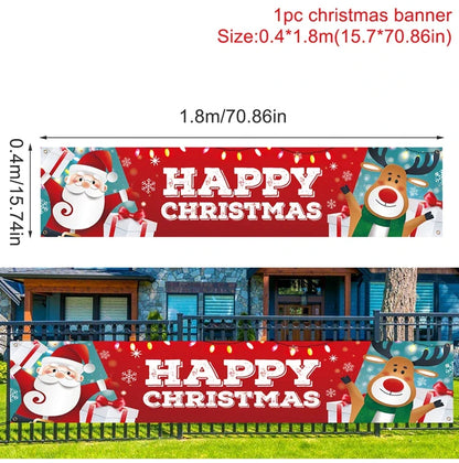 BannerGreetings | Bandiera natalizia per esterni