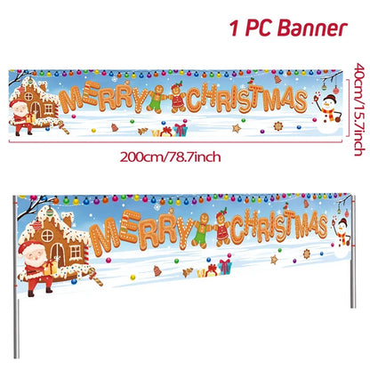BannerGreetings | Bandiera natalizia per esterni