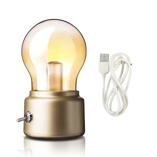 EliteLight | Lampadina retro USB ricaricabile