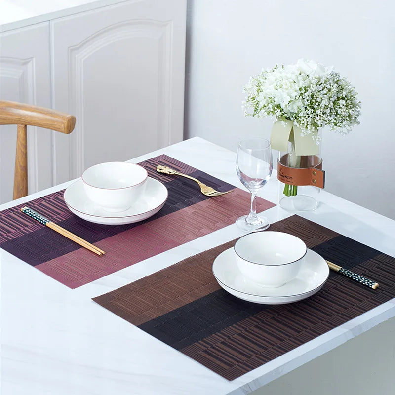 DiningEssential - Tovagliette in PVC antiscivolo