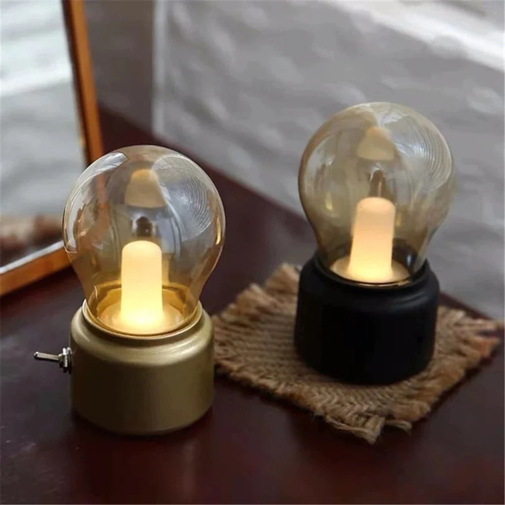 EliteLight | Lampadina retro USB ricaricabile