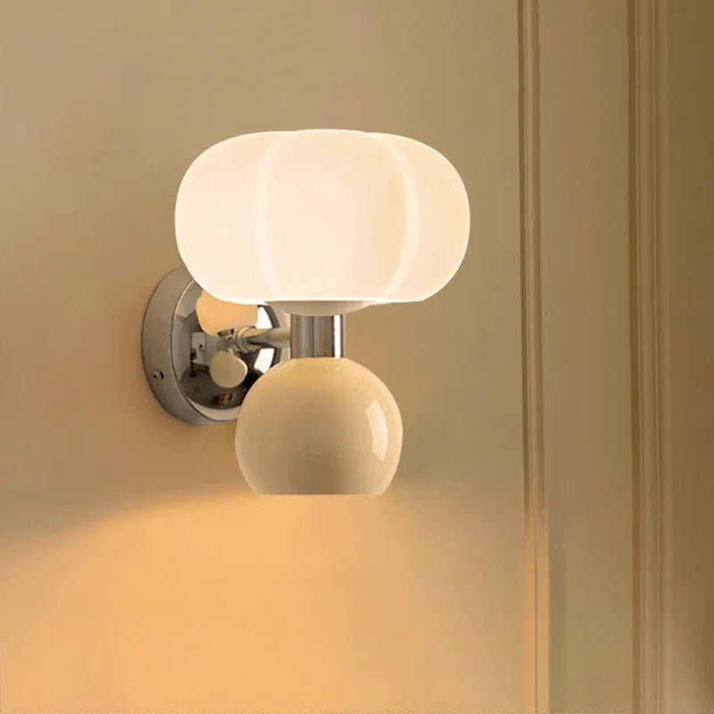 Applique LED moderne a forma di zucca