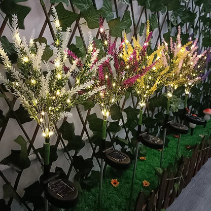 LavenderGlow - Luci solari da giardino alla lavanda