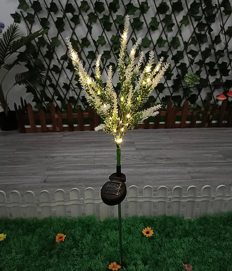 LavenderGlow - Luci solari da giardino alla lavanda