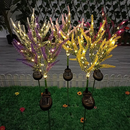 LavenderGlow - Luci solari da giardino alla lavanda